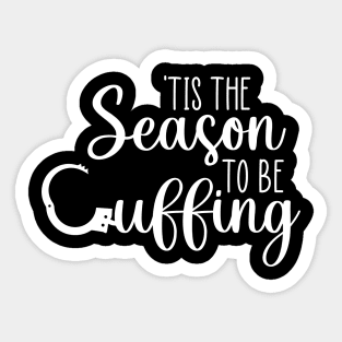 Cuffing Season Sticker